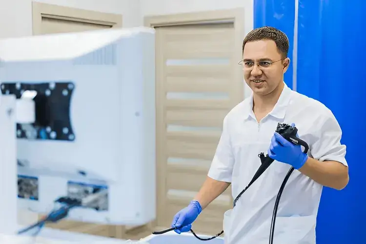 Preparation for bronchoscopy